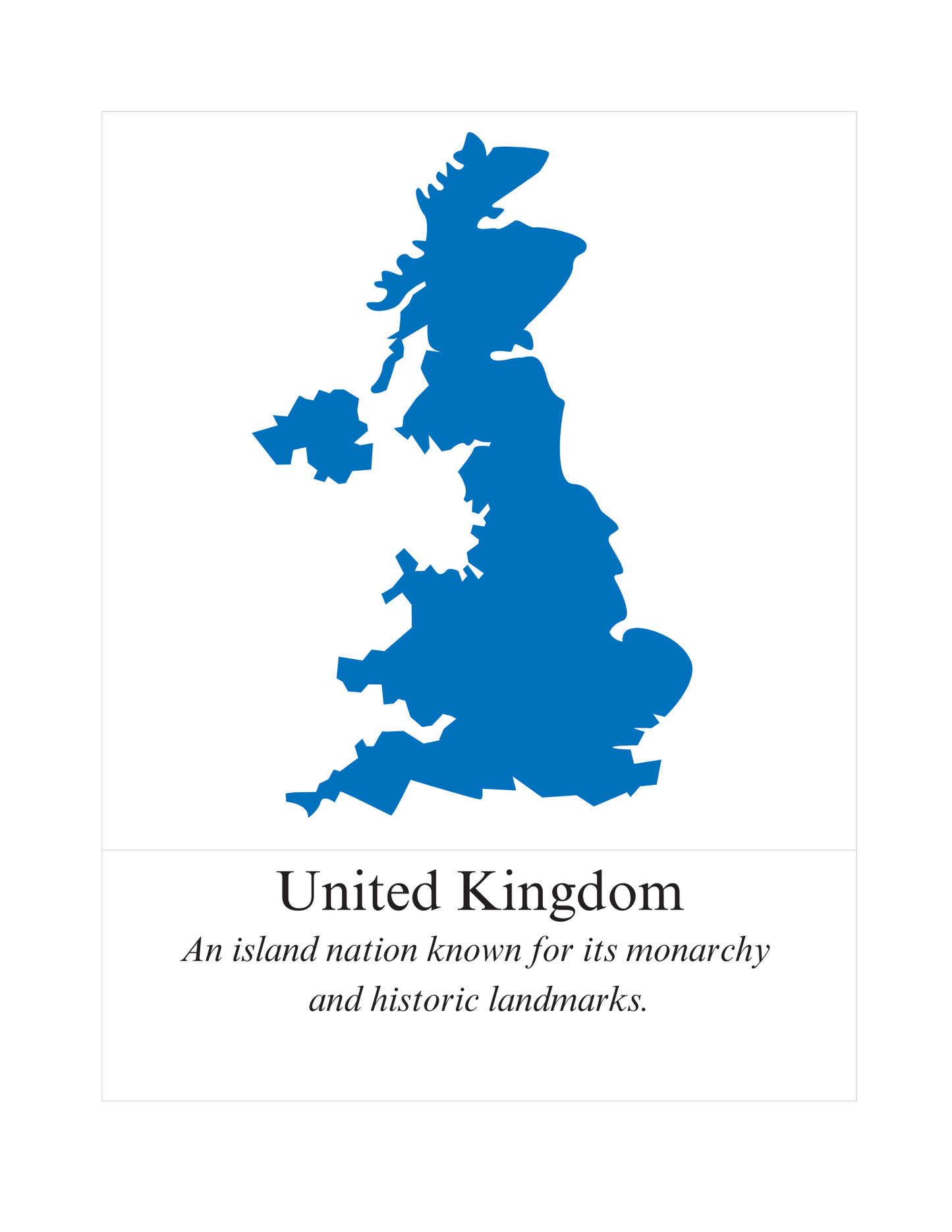 Europe Montessori-Inspired Three-Part Cards | Continent Unit Study | Digital Download