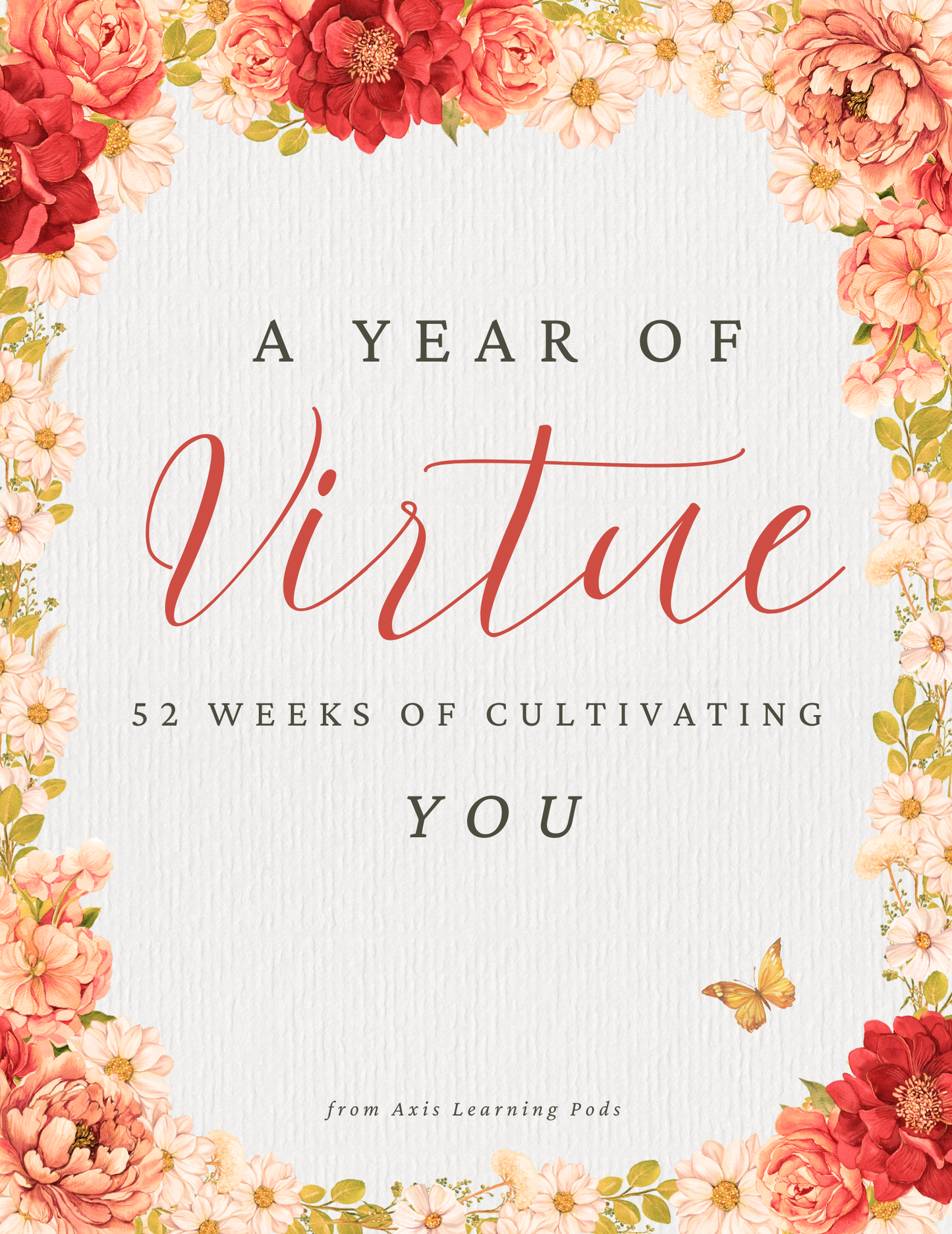 A Year of Virtue | 52 Scripture Memory Cards + Yearly Virtue Poster – Digital Download